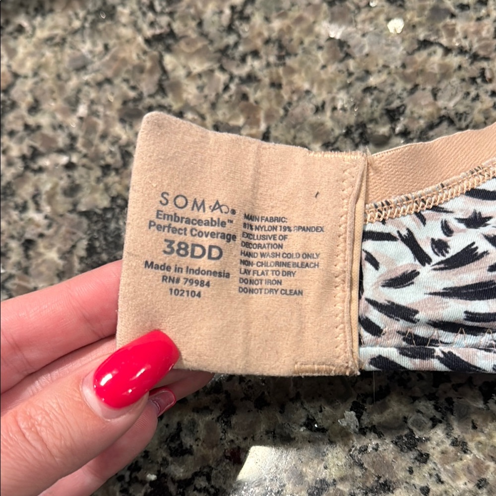 Patterned Women's Bra - image 2